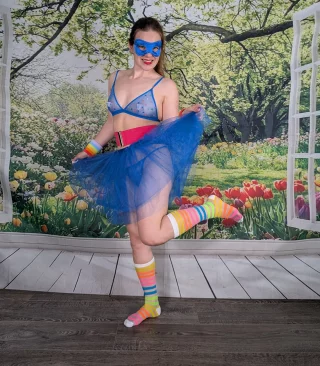Rainbow Bright by the Masked Model