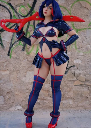 My Ryuko cosplay from Kill la Kill (Shirokoneko)