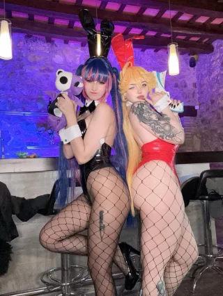 Panty and Stocking [Panty and Stocking with Garterbelt] (Kuroitsne and Aloeveraiskawaii)