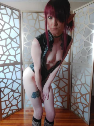 Would you follow this elf into a dark forest?