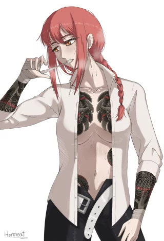 Yakuza Makima by me (Hyrmeat)