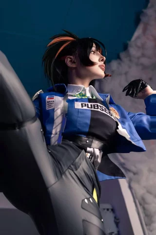 Zhu Yuan cosplay by Hioshicos (Zenless Zone Zero)