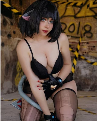 Jane Doe cosplay by Shiro_konekochan