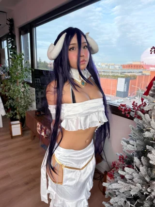 Albedo from Overlord by Ana Nunez