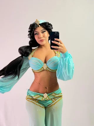 Princess Jasmin from Alladin by Ana Nunez