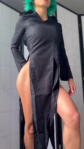 Tatsumaki flashing you her fit body [one punch man] (PeachyAznGirly)