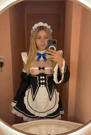 Rem cosplay [Re:Zero] by (Claudia)