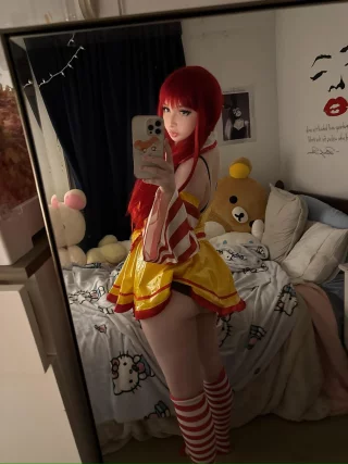 McDonald's Miku by Julie