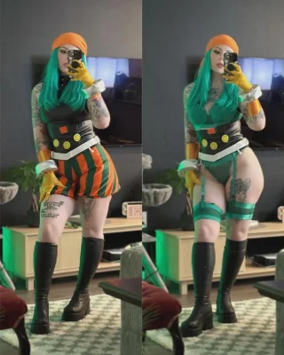 Ms. Joke from my hero academia by Tephie