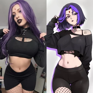 Raven [Teens Titan] (EmaAhri)