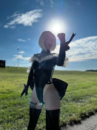 2B, NieR Automata by blightbrat