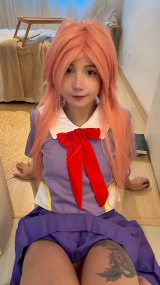Would you lick Yuno Gasai's pussy until she squirts?