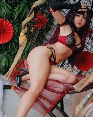 Mona Cosplay by Shiro_konekochan