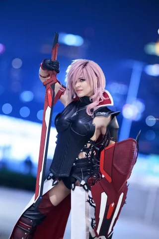 Lightning cosplay from Lightning Returns by Yuna Kairi
