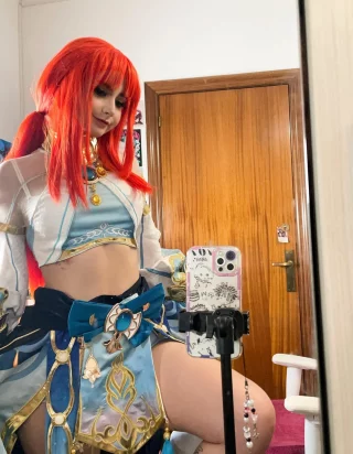 Nilou cosplay by Aloeveraiskawaii