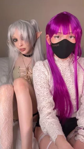 Frieren and Fern from Sousou No Frieren by Mary & Foxy