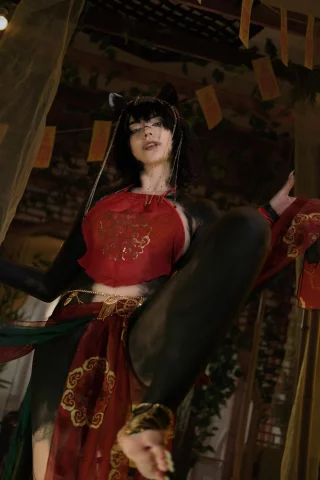 Izutsumi [Dungeon Meshi] original costume by me (BakaFuwa)
