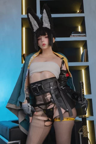 Miyabi [Zenless zone zero] by (puddingu_desu)