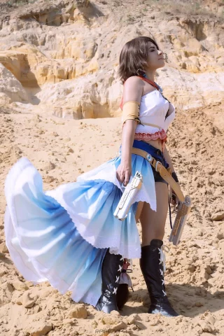 Yuna Gunner from Final Fantasy X-2 by Yuna Kairi