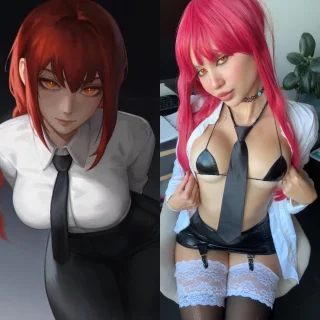 makima from [chainsaw man] (by miakittyxx)