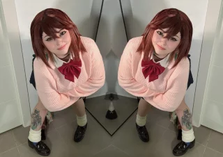 Momo from Dandadan (Kuroitsne)