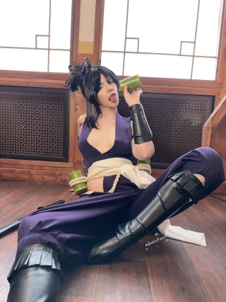 Yuzuriha [Jigokuraku] by me (BakaFuwa)