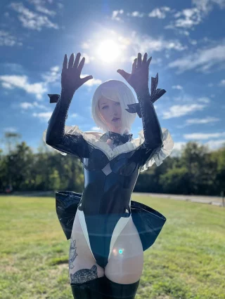 2B, NieR Automata by blightbrat