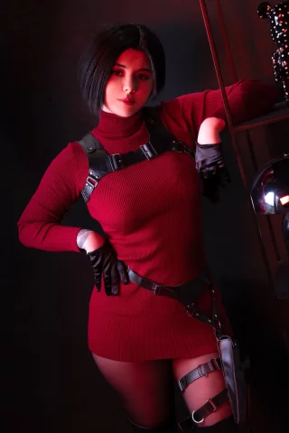 Ada Wong cosplay by Hinako (Resident Evil game series)