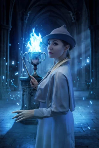 Fleur Delacour from Harry Potter by Yuna Kairi