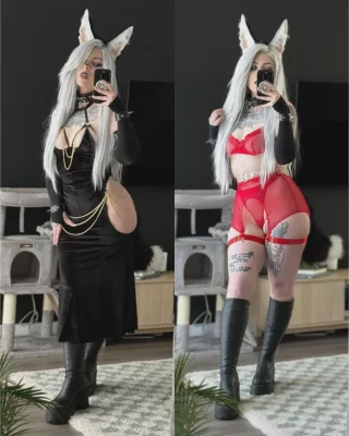 Loona from Helluva Boss by me (Tephie.cos)
