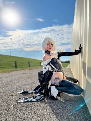 2B, NieR Automata by blightbrat