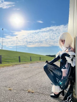 2B, NieR Automata by blightbrat