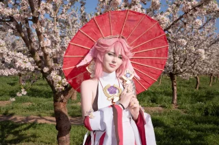 My Yae Miko attempt (Kuroitsne)