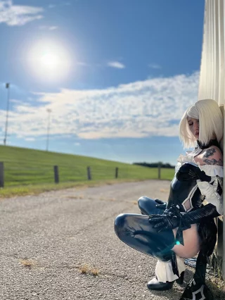 2B, NieR Automata by blightbrat