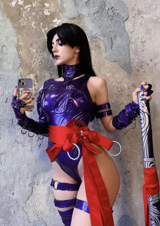 Psylocke cosplay by (Miakanayuri)