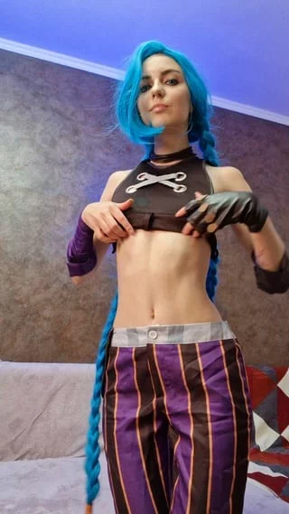 My Jinx cosplay (Lina Moore) might bake you go BOOM